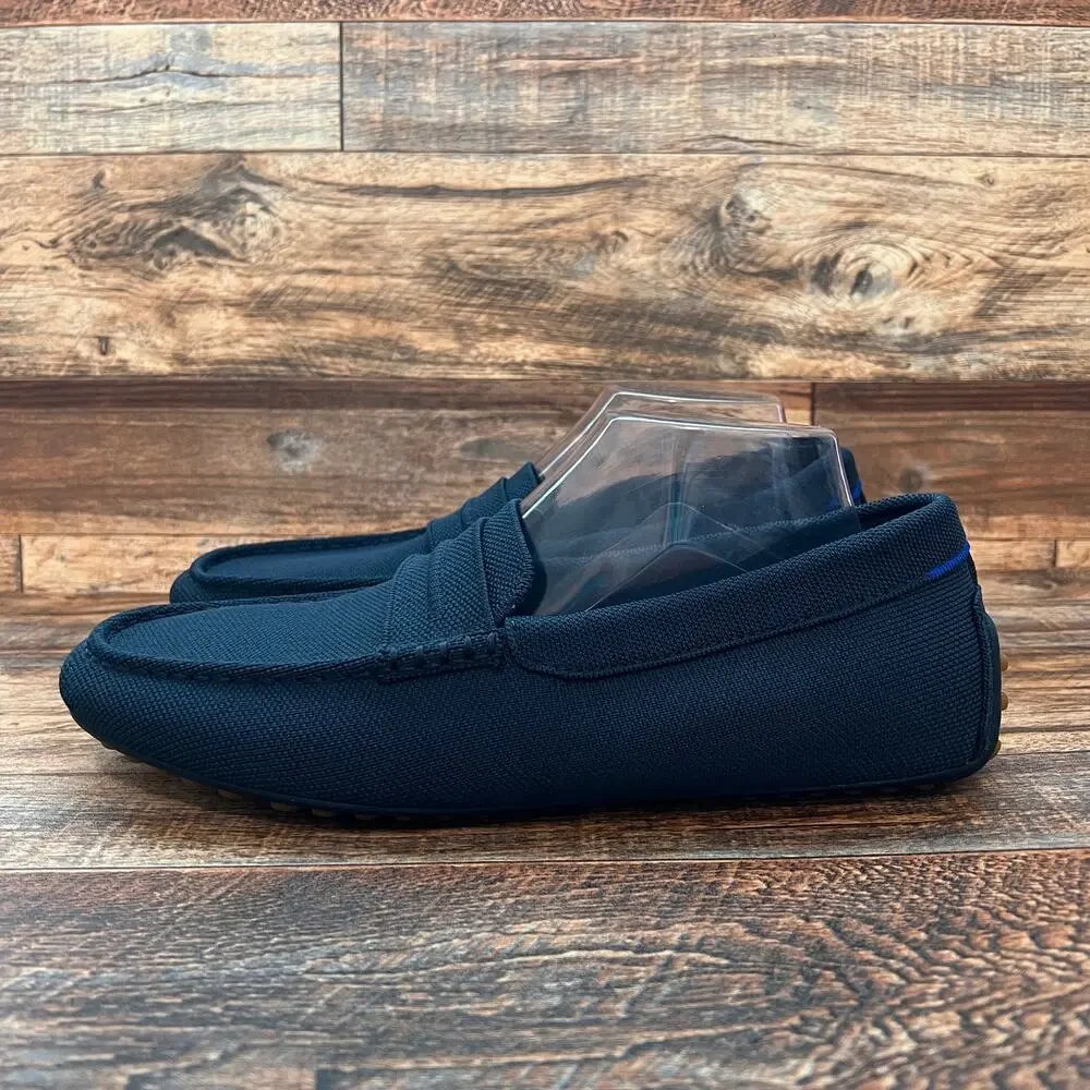 Rothy's the Driving Loafer Navy Blue Men's 11 Shoe Washable